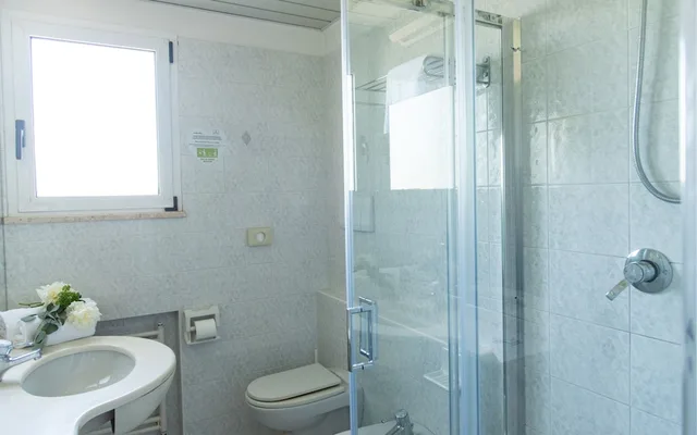 غرفة بانورامية بشرفة مفردة بسرير كوين، Hotel Maestri 8/10