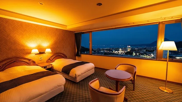 Superior, Twin Beds, Ocean View, Bathtub, Ooedo Onsen Monogatari Premium Hotel Fugetsu 5/6