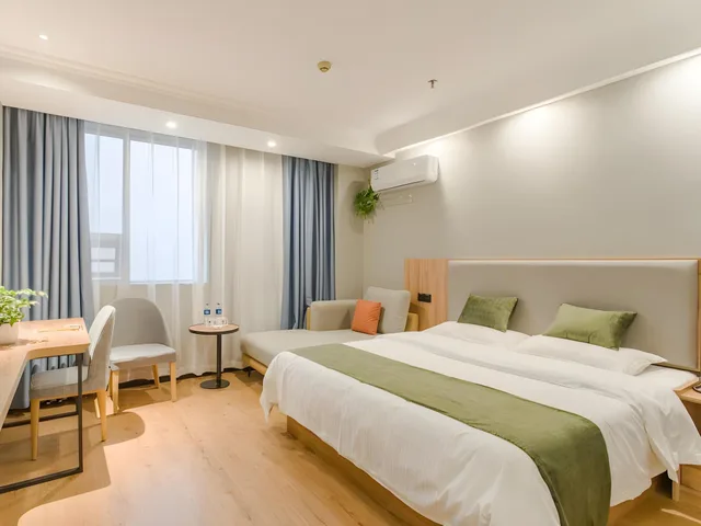 Business, Queen Bed, GreenTree Inn Hefei Yakun Building Hotel 1/2