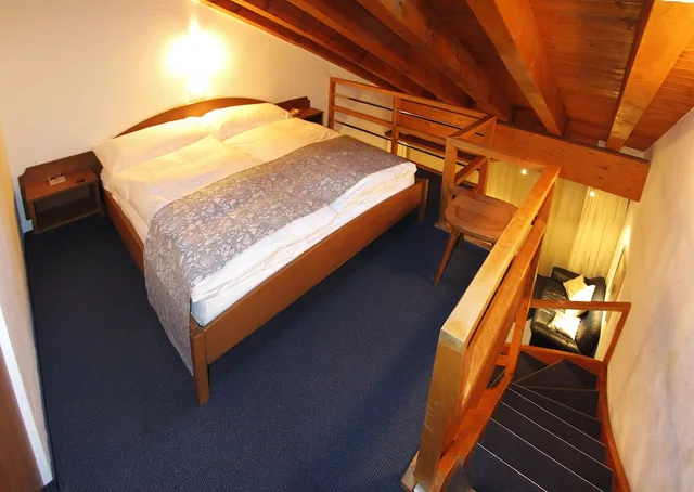 جناح عائلي كلاسيكي بسريرين مزدوجين، Allalin Relais Du Silence Hotel 4/7