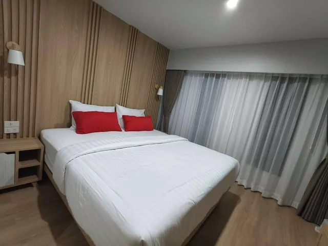 غرفة متصلة ديلوكس بسرير كوين وسريرين منفصلين، Bangkok Mystay Hotel Rangsit 4/10