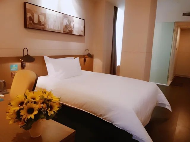 غرفة سوبيريور بسريرين منفصلين، Jinjiang Inn Select (Dunhuang Miaojie) 1/1