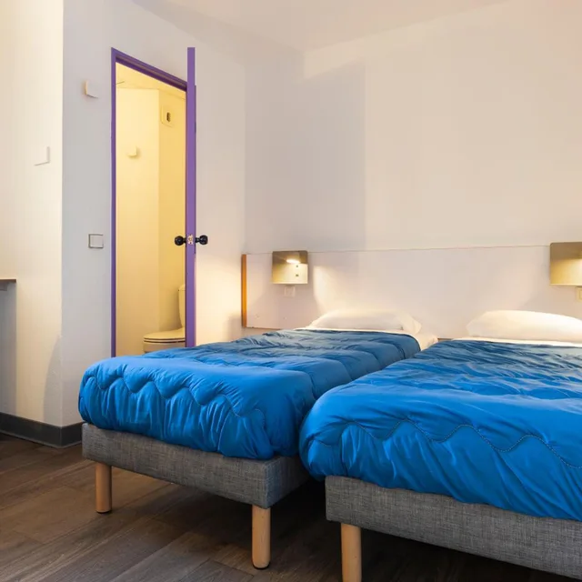 كابينة بسريرين منفصلين بحمام مشترك، Mister Bed Saran 4/10