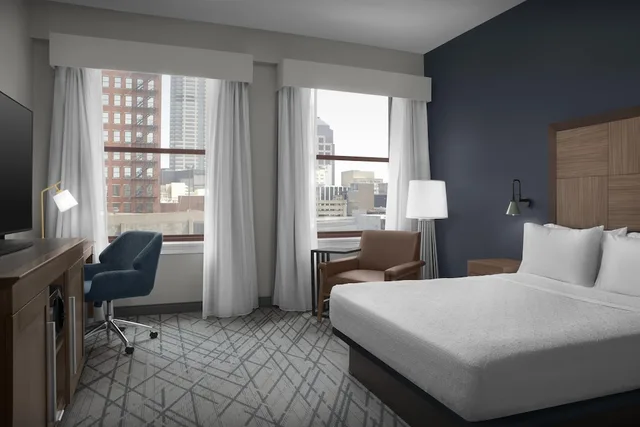 جناح استوديو بسرير كينج مع أريكة، Hampton Inn Indianapolis Downtown Across From Circle Centre 1/9