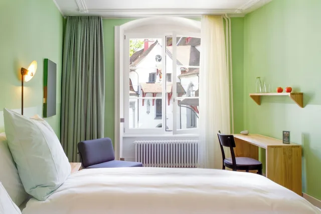 غرفة ديلوكس بسرير كوين بحمام خاص، Hotel Schlussel seit 1545 3/8