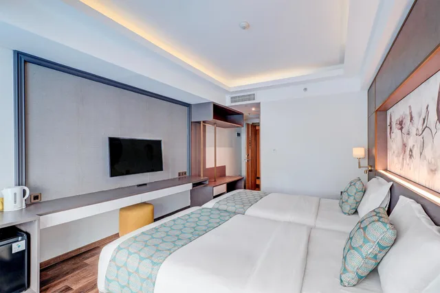 Suite, Twin Beds, Pool Access، Sunday Hotel Sunset Road Near Trans Studio Mall 5/5