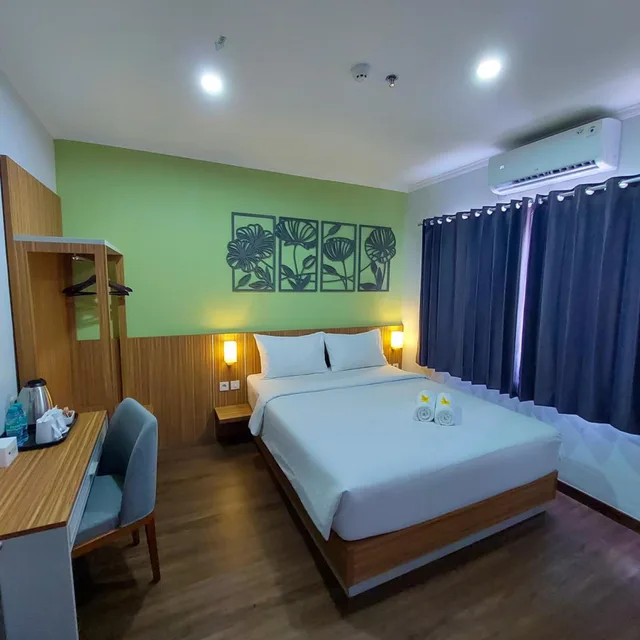 غرفة ديلوكس بسرير كوين، Country Heritage Resort Hotel 2/3