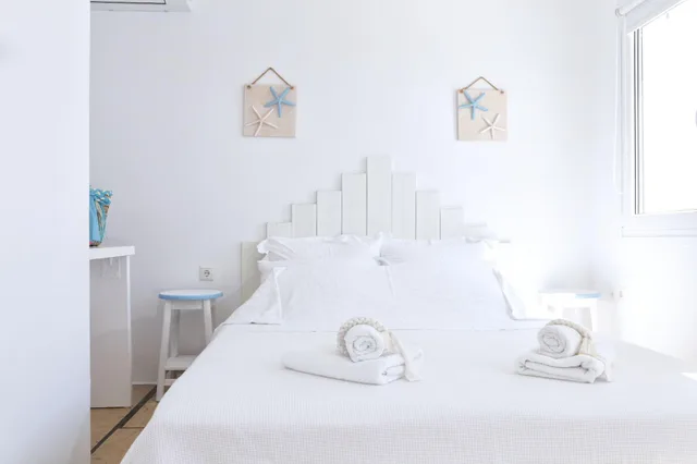 جناح ديلوكس بإطلالة على البحر بشرفة، La Maison Blanche 1/2