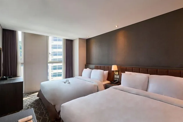 جناح عائلي بسريرين مزدوجين، Hotel Square Ansan 2/4