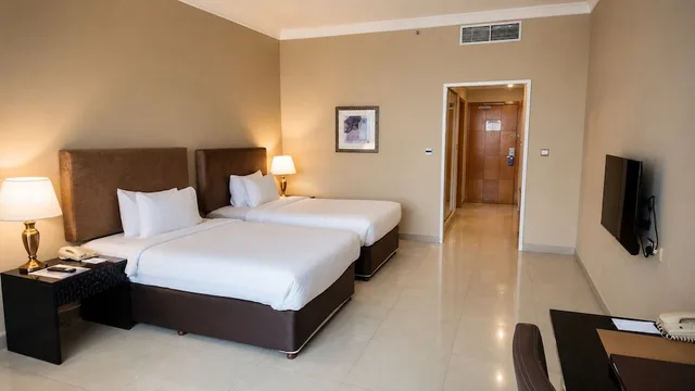 غرفة ديلوكس بسريرين منفصلين، Oryx Hotel 5/9