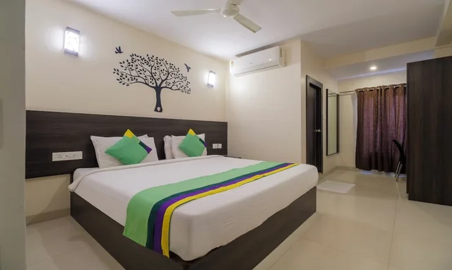 غرفة ديلوكس بغرفة نوم واحدة، Treebo Mvp Grand Vizag 3/3