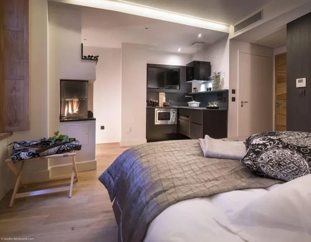 استوديو سوبيريور بسرير كينج، Les loges Annecy Vieille ville 1/1
