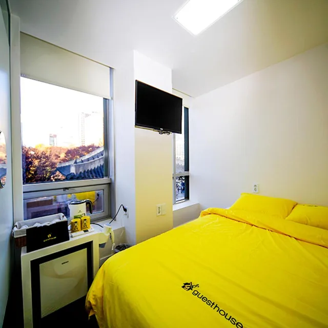غرفة ديلوكس بسرير مزدوج، 24 Guesthouse Seoul City Hall 1/3