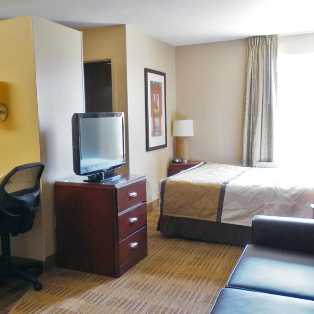 استوديو ديلوكس بسرير كوين، Extended Stay America - Memphis - Wolfchase Galleria 3/5