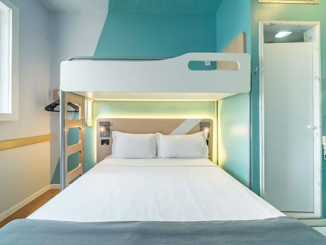 غرفة سوبيريور ثلاثية بسرير مزدوج وسرير بطابقين، Ibis Budget Sao Paulo Jardins 3/10