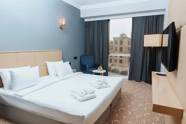 غرفة عائلية بسرير كينج وسريرين منفصلين، Congress Hotel 3/10