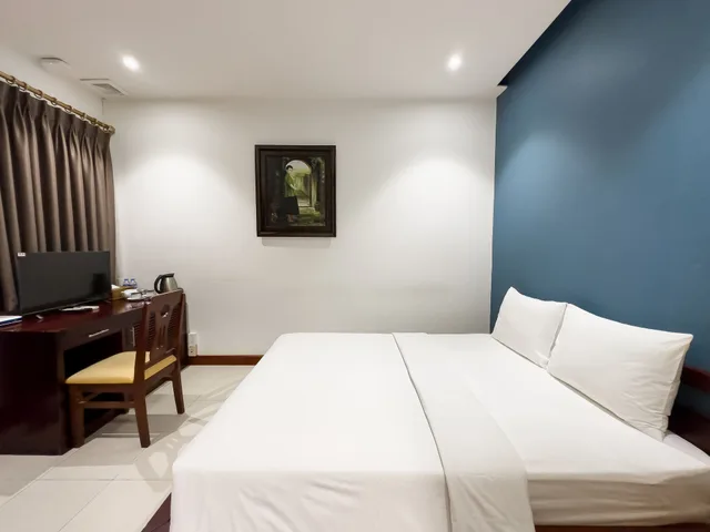 غرفة جونيور سوبيريور بسرير كوين، Hoang Yen Hotel 1/4