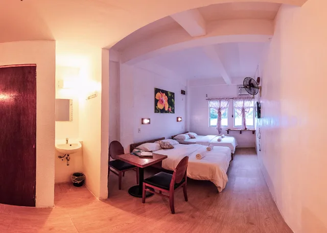 غرفة عائلية بسريرين مزدوجين، Sea Horse Guest House 2/2