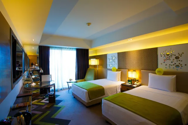 غرفة بسرير كينج بإطلالة على المدينة، Courtyard By Marriott Agra 5/10