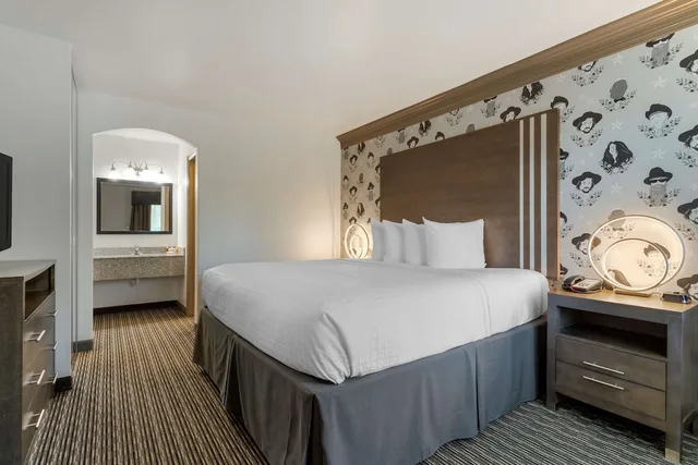 غرفة قياسية بسرير كينج بإطلالة على الفناء، Aiden Austin City Hotel 5/7