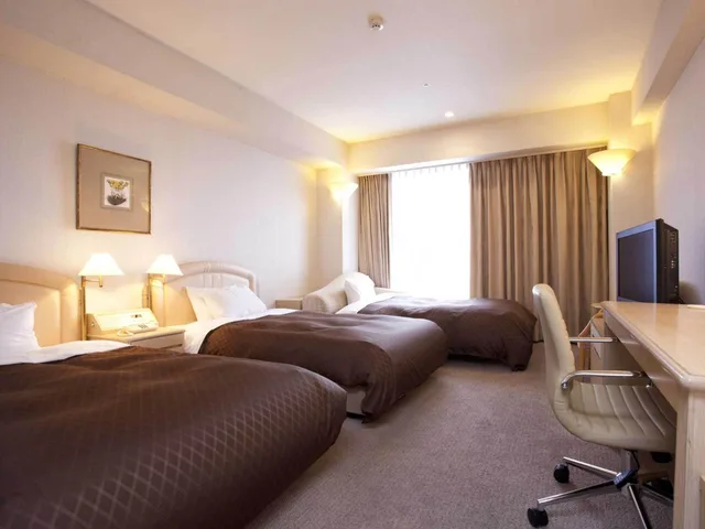 غرفة ثلاثية، Rembrandt Hotel Oita Formerly Oita Toyo Hotel 1/4