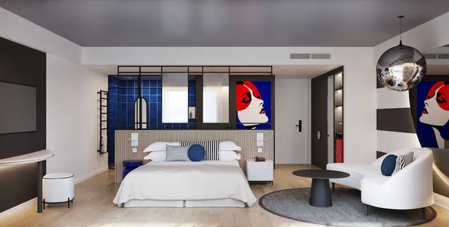 Junior Suite, Twin Beds, Sea Front, Balcony، Universal Hotel Neptuno - Adults Only 6/6