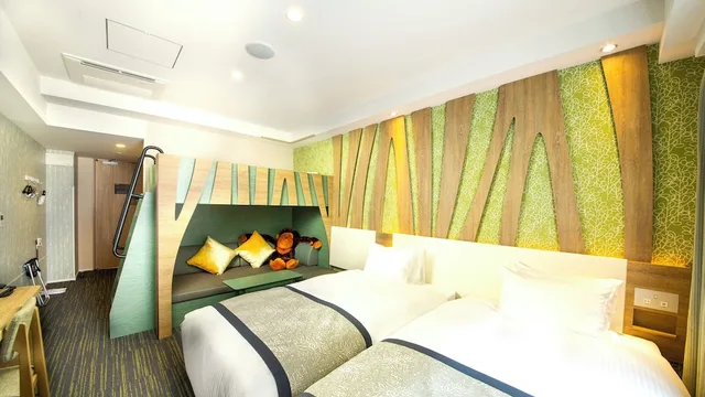 Family, Twin Beds, Bunk Bed, Hotel Torifito Naha Asahibashi 3/10