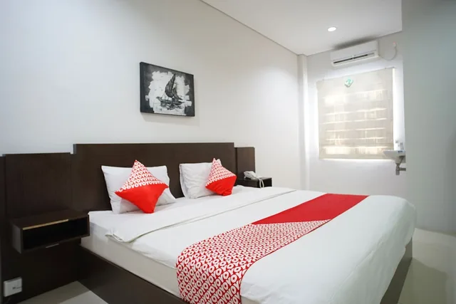 غرفة ديلوكس بسرير مزدوج، OYO 1477 Athar 88 Hotel 4/10