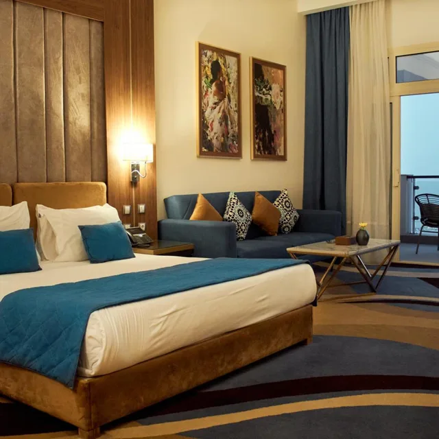 غرفة بريميوم بسرير مزدوج أو سريرين منفصلين، Tolip Resort El Galala Hills 1/7