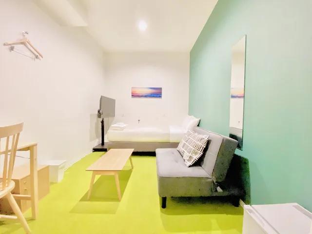 سكن مشترك تنفيذي مفرد للرجال بحمام مشترك، Hostel Ilfaro Kurume 2/5