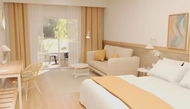 Room, 2 Double Beds, Partial Ocean View, Sunscape Dominicus La Romana 1/2