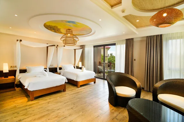 جناح جونيور بسرير كوين وسرير مزدوج، H Resort Bohol – The Coral Cliff by SMS Hospitality 1/2