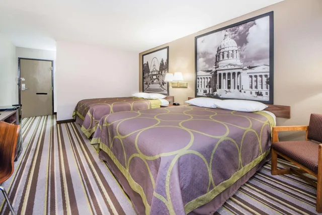 غرفة بسريرين كوين للمدخنين، Super 8 by Wyndham Nevada 1/1