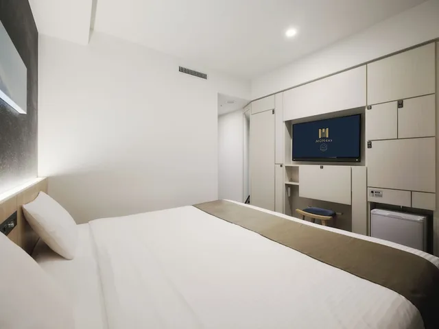 غرفة ديلوكس بسرير كينج، hotel MONday Premium TOYOSU 1/5