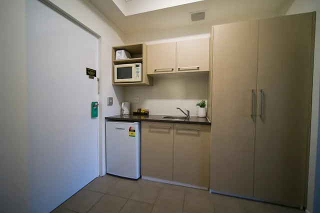 غرفة ديلوكس بسرير كوين، Hamiltons Townhouse Motel 9/10