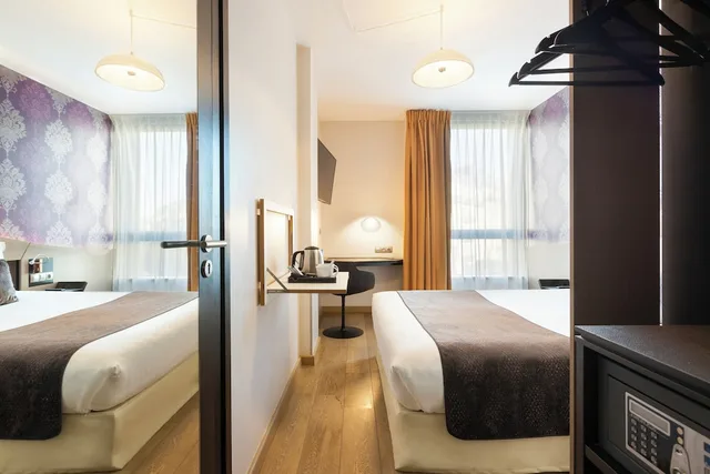 غرفة عائلية بسريرين مزدوجين بغرفتي نوم، Hotel Hor Europe 5/8