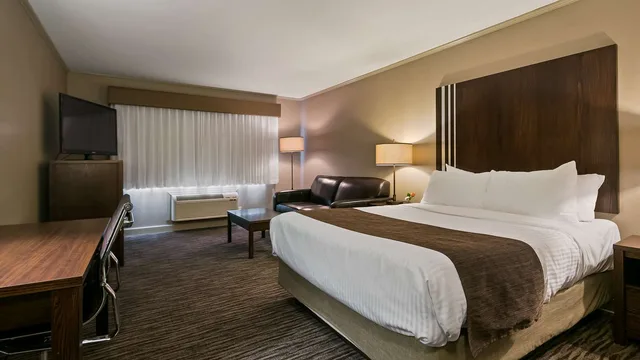 غرفة بسرير كينج يُسمح فيها بالحيوانات الأليفة، Best Western Mountainview Inn 2/5