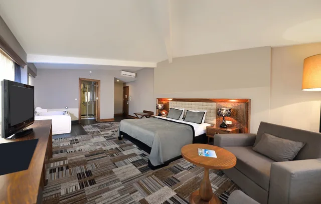 غرفة تنفيذية بسرير كوين بجاكوزي، Tiara Termal Spa Hotel 9/10