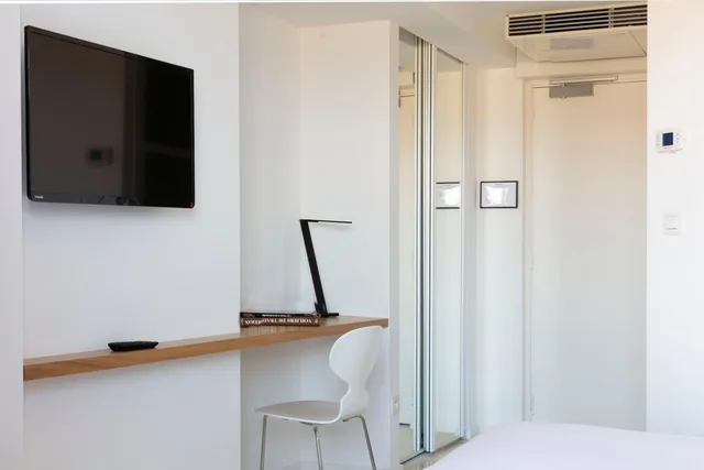 غرفة قياسية بإطلالة جزئية على البحر، Hotel Alcyon 6/8