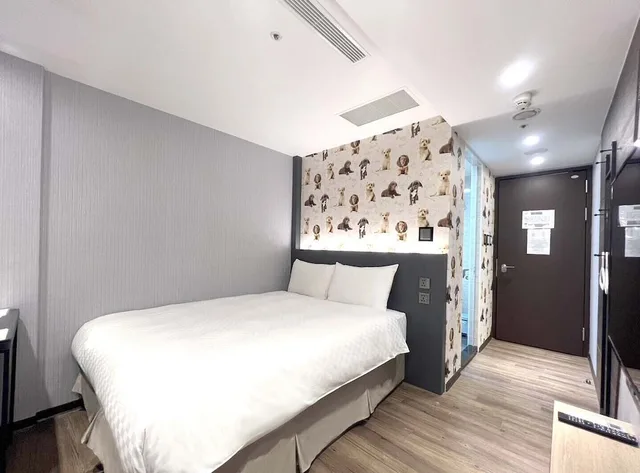 غرفة ديلوكس بسرير مزدوج، Le room Hotel Kaifeng Taipei 1/9