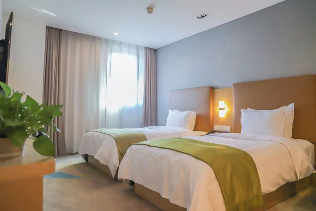 غرفة قياسية بسريرين مزدوجين، Holiday Inn Express Changzhou Xinbei 5/6