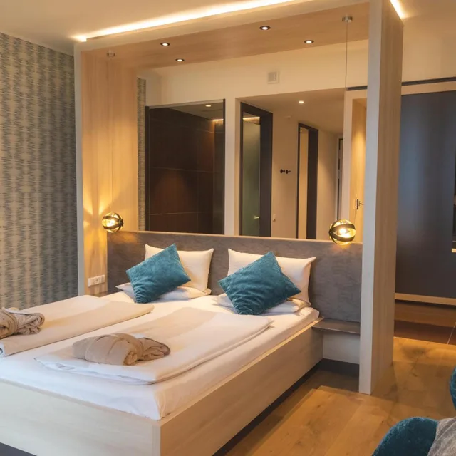 Deluxe, Double Bed, Balcony or Terrace، Hotel Bornmuhle 4/7