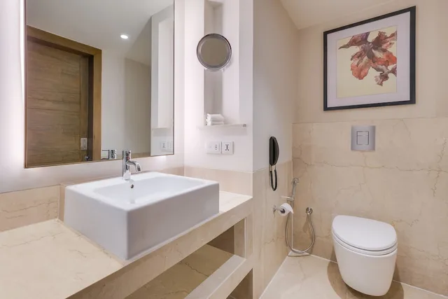 غرفة كلوب بسريرين منفصلين، Courtyard By Marriott Gurugram Downtown 5/6