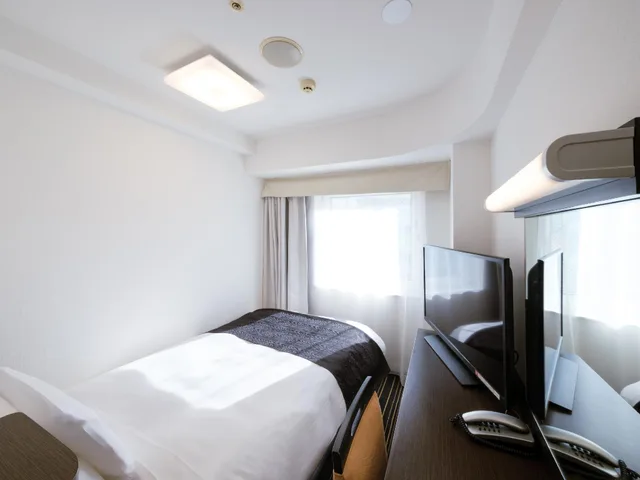 غرفة بسرير فردي وسرير نصف مزدوج، Apa Hotel Keiseinarita Ekimae 3/4