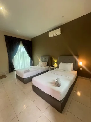 غرفة ديلوكس بسريرين منفصلين بشرفة، OYO 795 Nahdhoh Langkawi Resort 1/4