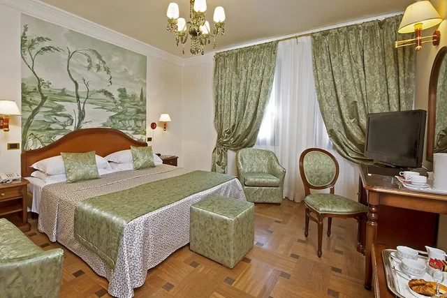 فيلا بسرير كوين، Villa Pace Park Hotel Bolognese 5/8