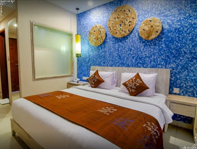 غرفة ديلوكس بسرير مزدوج، Natya Hotel Gili Trawangan 1/3