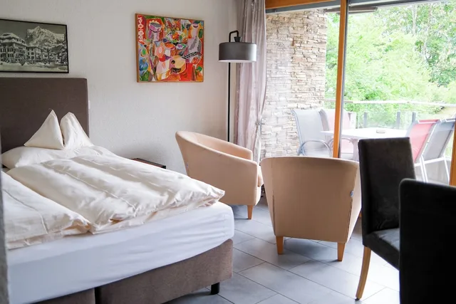 شقة بسرير كينج وسرير كوين بغرفتين، Eiger Mountain & Soul Resort 7/9