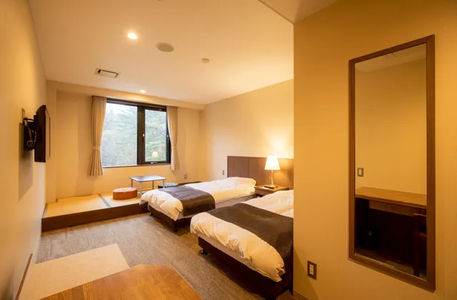 Standard, Twin Beds, East Wing، Motosu Phoenix Hotel 1/2