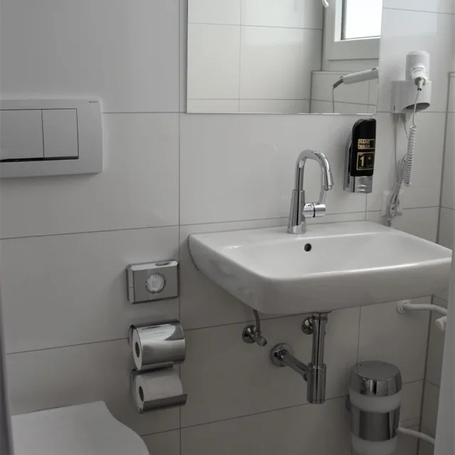 غرفة ديلوكس بسرير مزدوج أو سريرين منفصلين بإطلالة على المدينة، Hotel BaWu 5/8